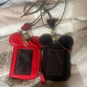 Mickey Minnie Disney lanyards